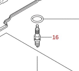 Suzuki Alto Spark Plug Set.