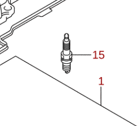 Suzuki Celerio Spark Plug Set.