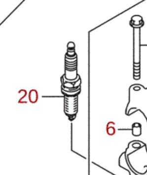 Suzuki S-Cross Spark Plug Set