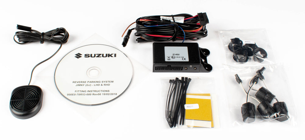 Suzuki Jimny Reversing Aid Sensor Kit - Black