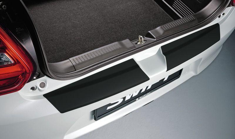 Suzuki Swift Rear Bumper Protection Sheet - Black
