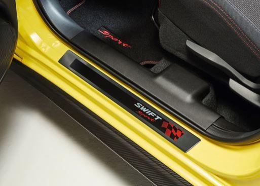 Suzuki Swift Sport Door Sill Trim Set - Black