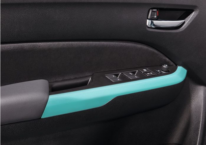 Suzuki Vitara Interior Coloured Door Trim Set Atlantis Turquoise