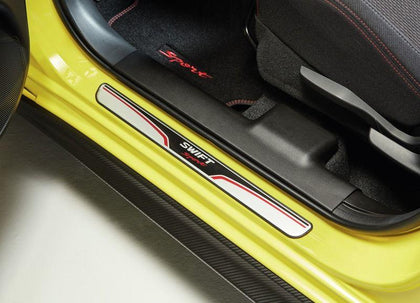 Suzuki Swift Sport Door Sill Trim Set - Anodised Aluminium