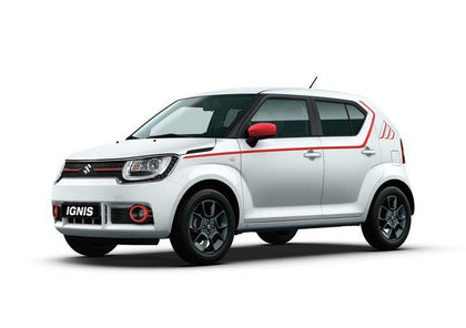 Suzuki Ignis Body Side Decal - Red