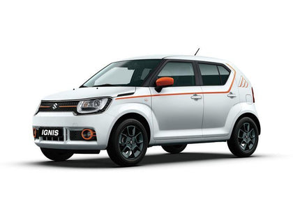 Suzuki Ignis Body Side Decal - Orange