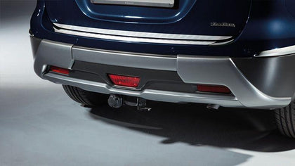 Suzuki SX4 S-Cross Rear guard / skid plate, silver