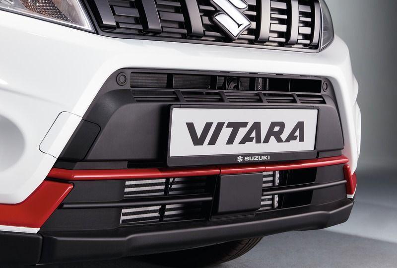 Suzuki Vitara Front Bumper Centre Accent Line Bright Red